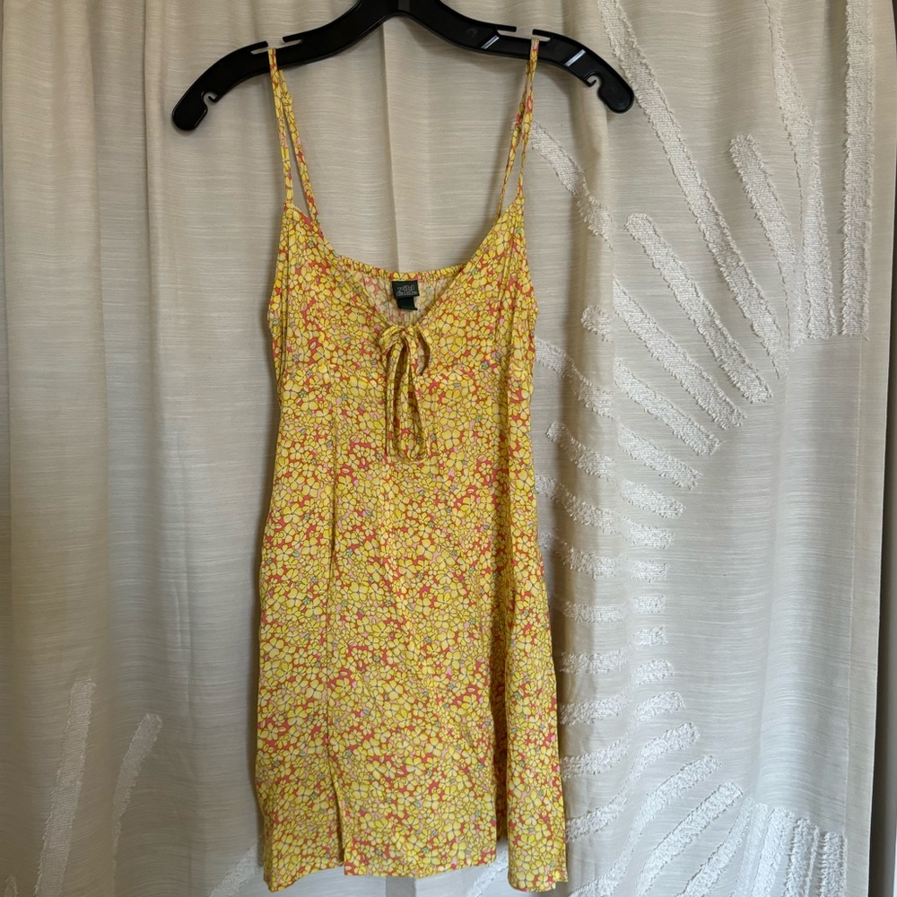 floral mini dress